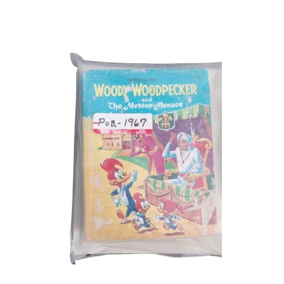 1967 Woody Woodpecker and meteor Menace Big little Book - Picture 1 of 5